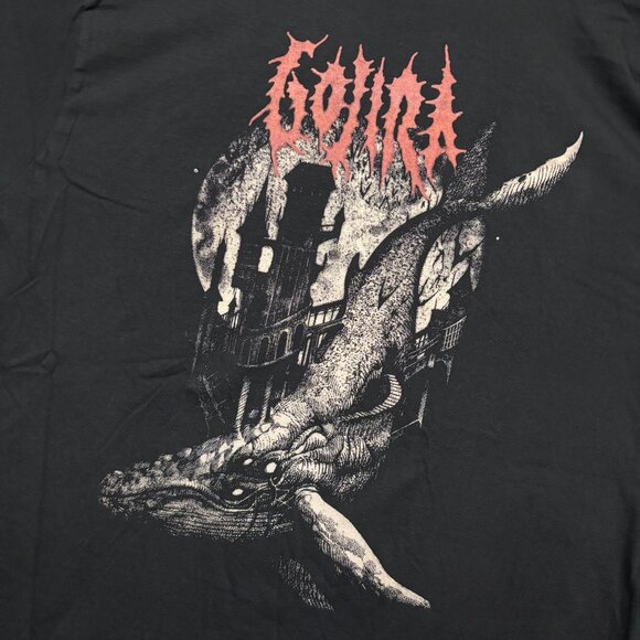 Gojira From Mars to Sirius Poster Thrash Metal Band T-Shirt Size Large - Picture 4 of 4